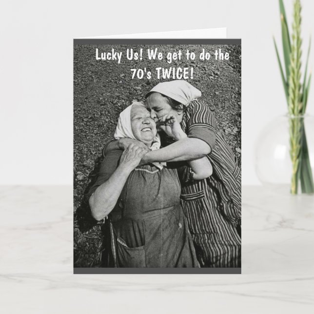 Cartão Certa Idade de Aniversário (Frente)