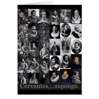 Cartão Cervantes, supongo