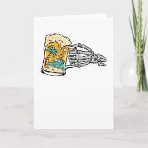 Cartão Cerveja e Praia