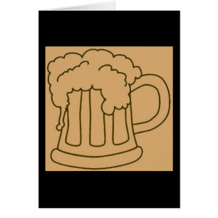 Cartão Cerveja Em Mug/Oktoberfest