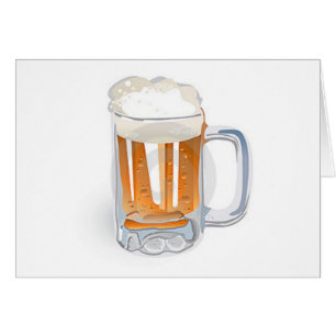 Cartão Cerveja Em Mug/Oktoberfest