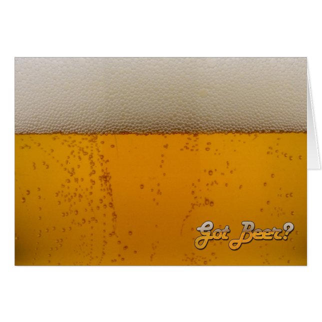 Cartão Cerveja obtida? (Frente horizontal)