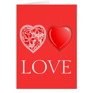 Cartão Cervos do amor