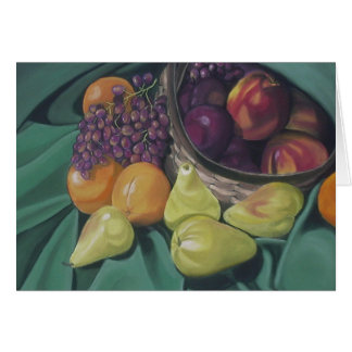 Cartão Cesta de fruta