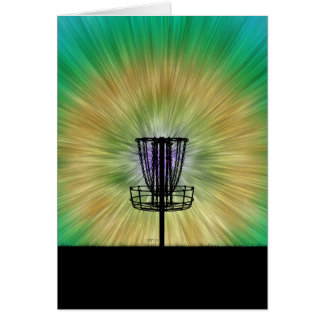 Cartão Cesta de Golfe de Disco Secundário