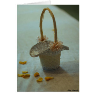 Cartão Cesto da Flor