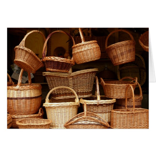 Cartão Cestos para Placa de Vazio de Venda (Frente Horizontal)