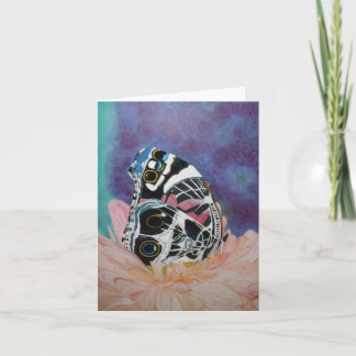 Cartão Céu da borboleta