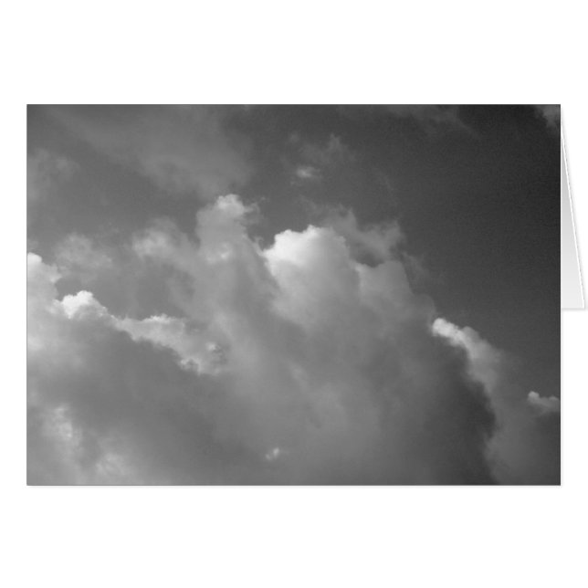 Cartão Céu da Noite (Frente horizontal)