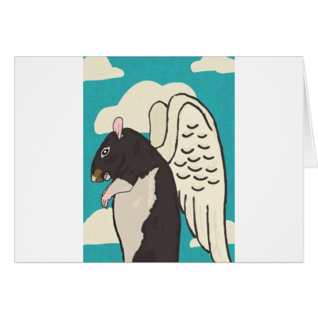 Cartão Céu do rato (Frente Horizontal)