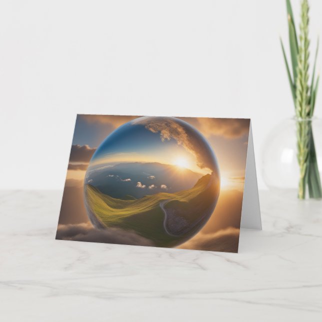 Cartão Céu e Terra (Frente)