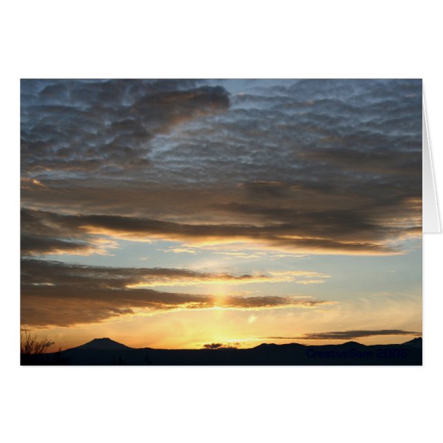 Cartão Céu em Cascata (Frente Horizontal)