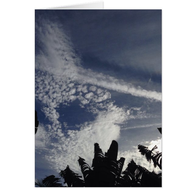 Cartão Céu Interessante (Frente)