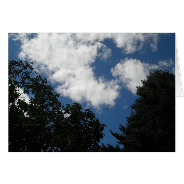 CARTÃO CÉU LINDO (Frente Horizontal)