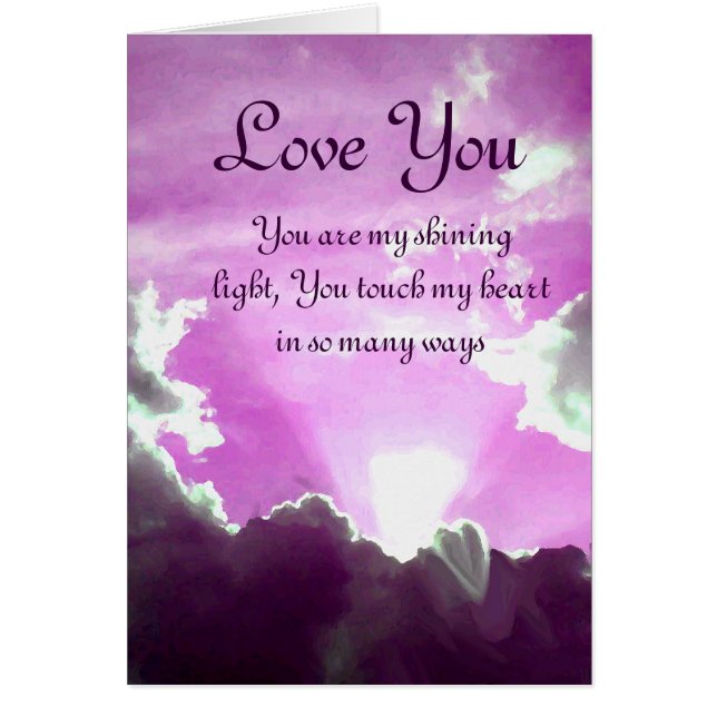 Cartão Céus Roxos_ (Frente)