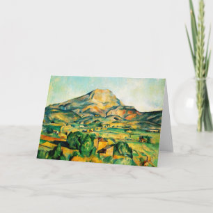 Cartão Cezanne Mont Sainte-Victoire Greeting Card