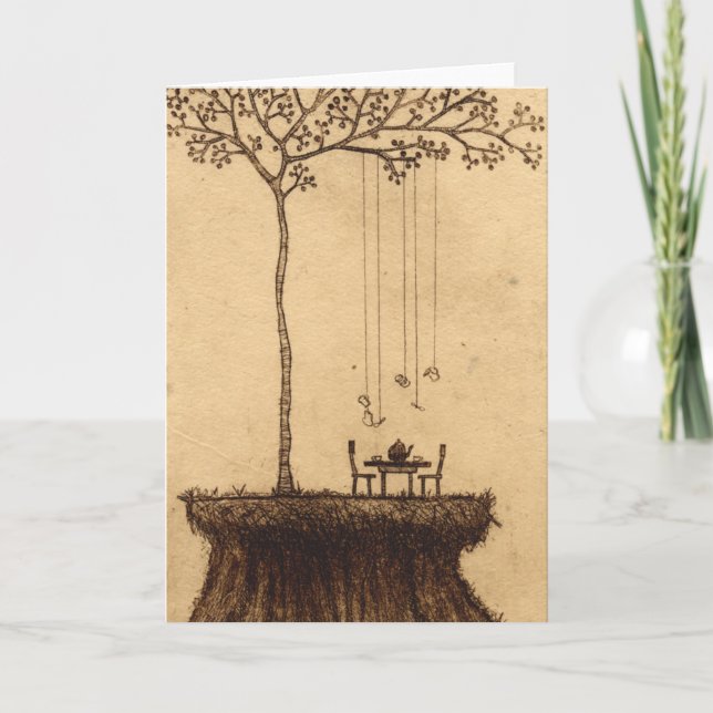 Cartão Chá para Dois (Frente)