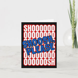 Cartão Chad Gable Shoosh, por favor