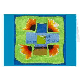 Cartão Chama da flor