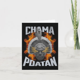 Cartão Chama Paotan Mma Fan Jjb Boxing Muay Tailandês