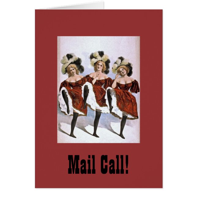 Cartão Chamada de correio (Frente)