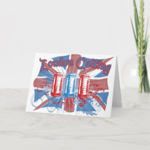 Cartão Chamada de Londres