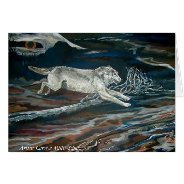 Cartão Chamadas do Shaman (Frente Horizontal)