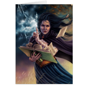 Cartão Chamando a tempestade