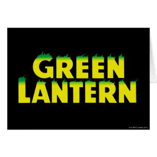 Cartão Chamas do logotipo amarelo