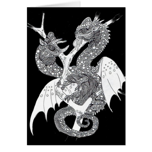 Cartão Chameleon Dragon (Frente)