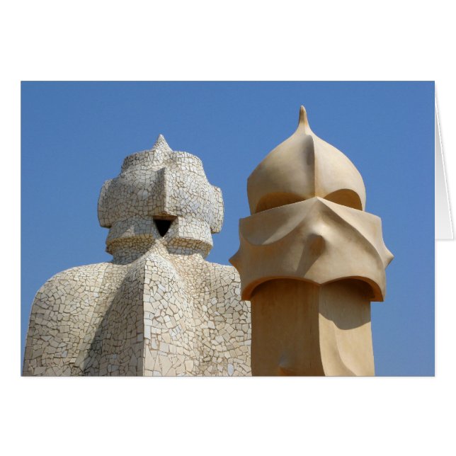 Cartão Chaminés e Stairwell (Frente Horizontal)