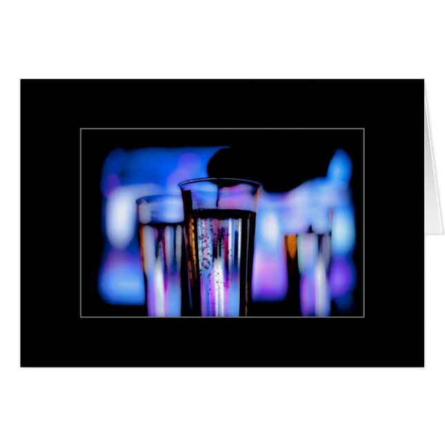 Cartão Champagne (Frente Horizontal)