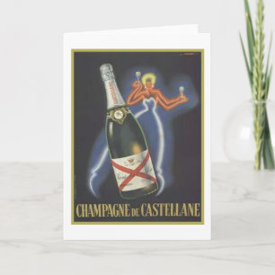 Cartão Champagne de Castellane