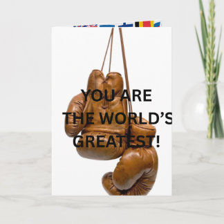 Cartão CHAMPION Celebration Card - Blank Inside