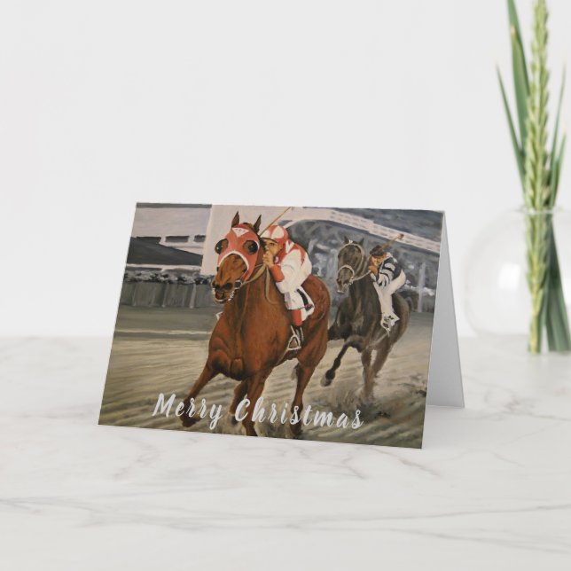 Cartão Champion Thoroughcriado ganha grande corrida (Frente)