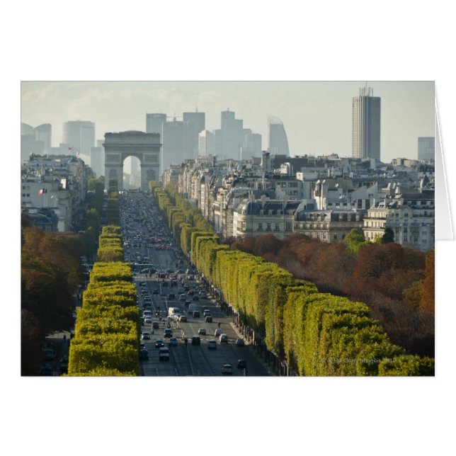 Cartão Champs ElysŽes (Frente Horizontal)