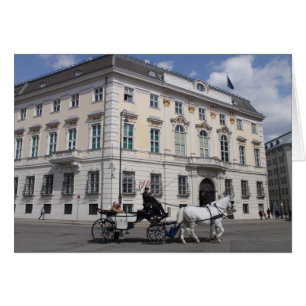 Cartão Chancelaria Federal Austríaca em Ballhausplatz