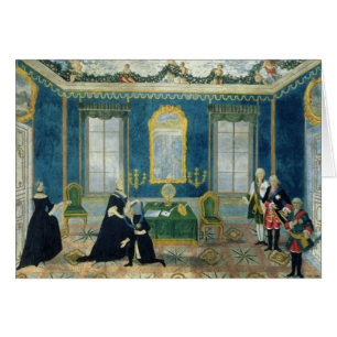 Cartão Chanceler de recordação Alexey de Catherine II