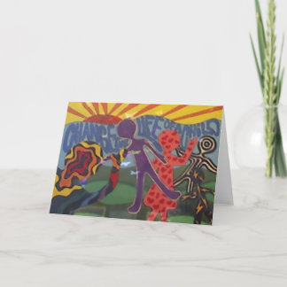 Cartão Change the Life of A Child