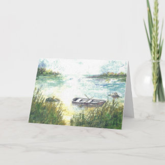 Cartão Changing Tide Greeting Card by Maureen A. Girard