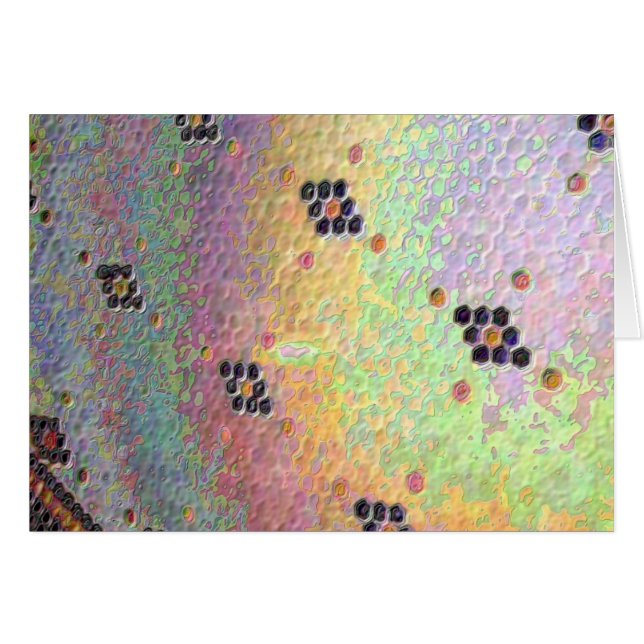 Cartão Chão de Cozinha com Hexágono (Frente Horizontal)