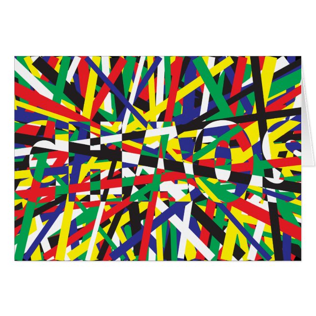 Cartão Chaos, in Primaries (Frente Horizontal)