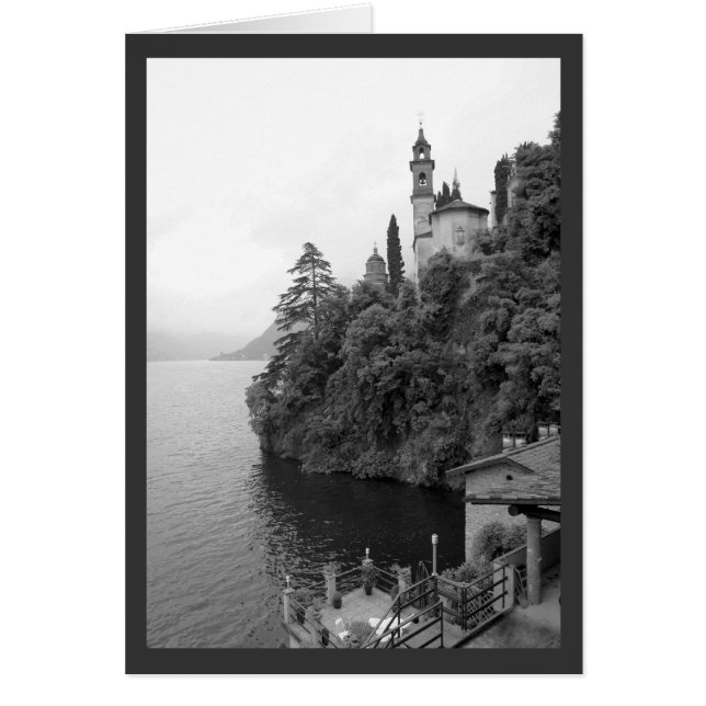 Cartão Chapel View BW (Frente)