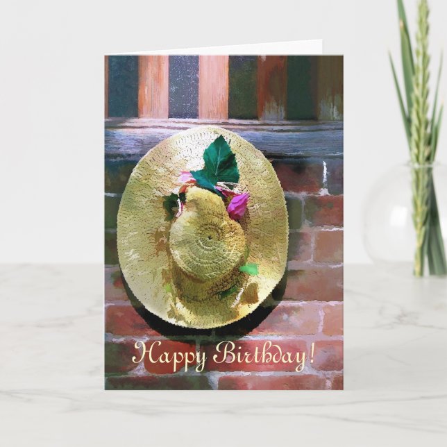 Cartão Chapéu (Frente)