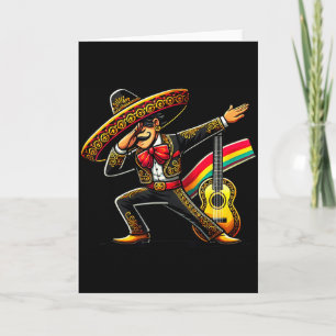 Cartão Chapéu de Mariachi Engraçado Cinco De Mayo Homens 
