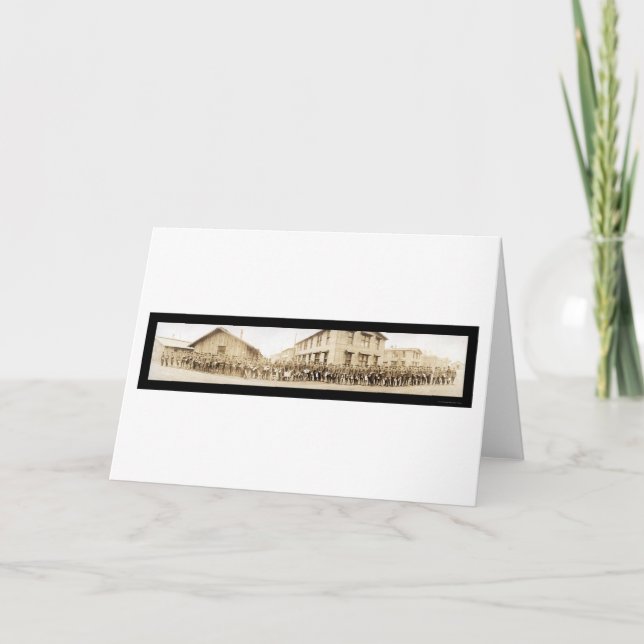 Cartão Chaplain Training Army Foto 1918 (Frente)