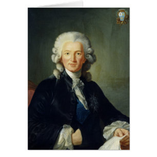 Cartão Charles Alexandre de Calonne