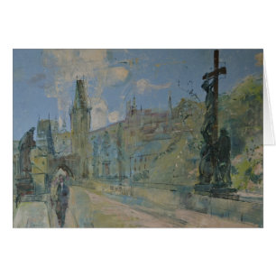 Cartão Charles Bridge Prague Stanislav Stanek