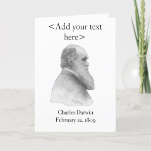 Cartão Charles Darwin Card