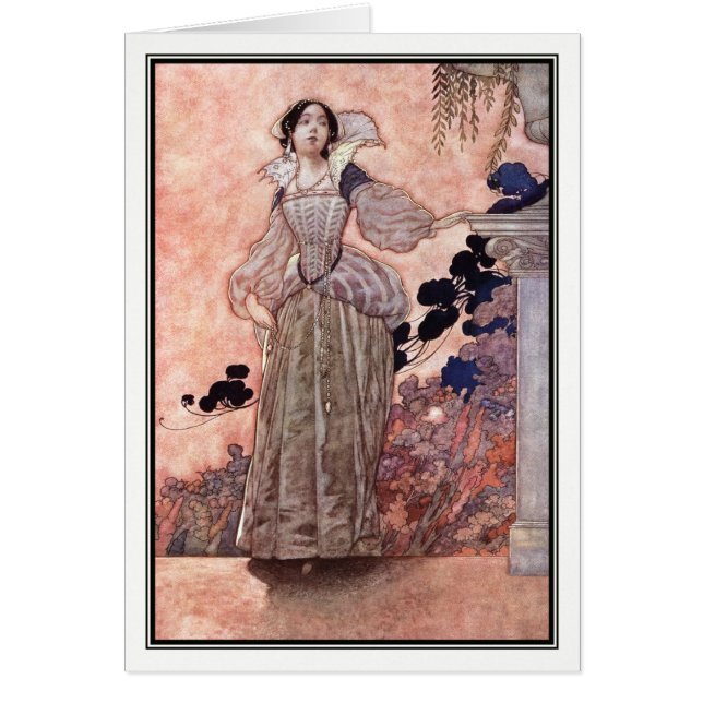 Cartão Charles Robinson - De Sua Dama De Amor (Frente)